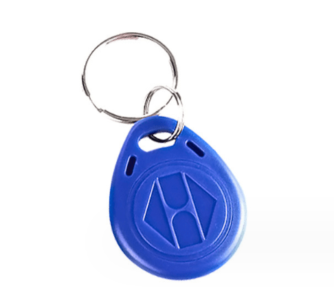 No. 2 ID key chain - access control and attendance induction card - property authorization 125KHZ card - community access RFID card