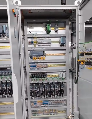 Water level monitoring station PLC cabinet HMI gateway - IO module industrial Internet of things solution - APP operation - Top 10 Hot IoT Technologies for 2023