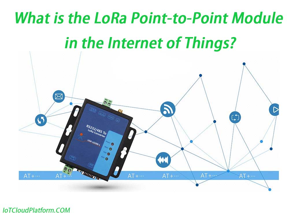 What is the LoRa Point-to-Point Module in the Internet of Things?