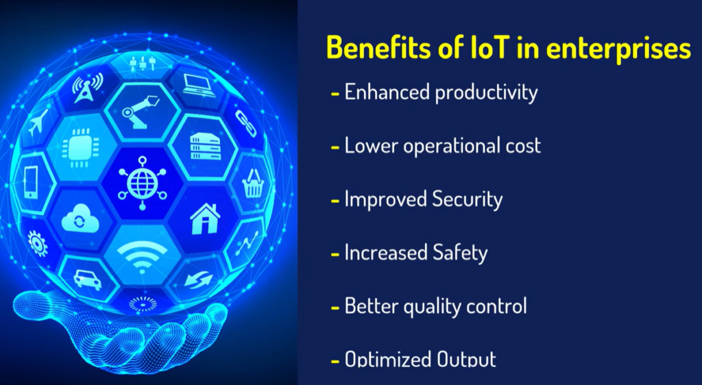 benefits of IOT in enterprises