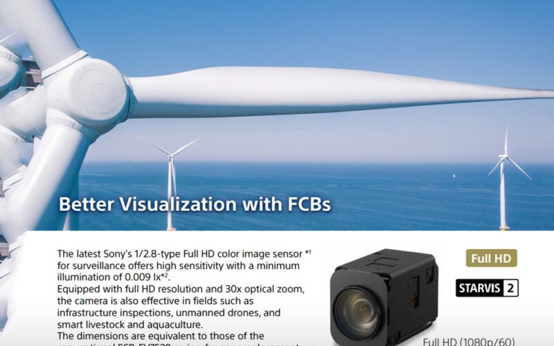 Application of Sony FCB-EV9520L Camera in IoT - Sony FCB-EV9520L PDF Download Official Website