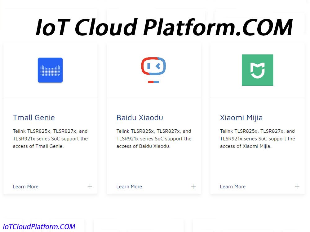 Telink Chips for Ecosystem Platforms - blog.iotcloudplatform.com