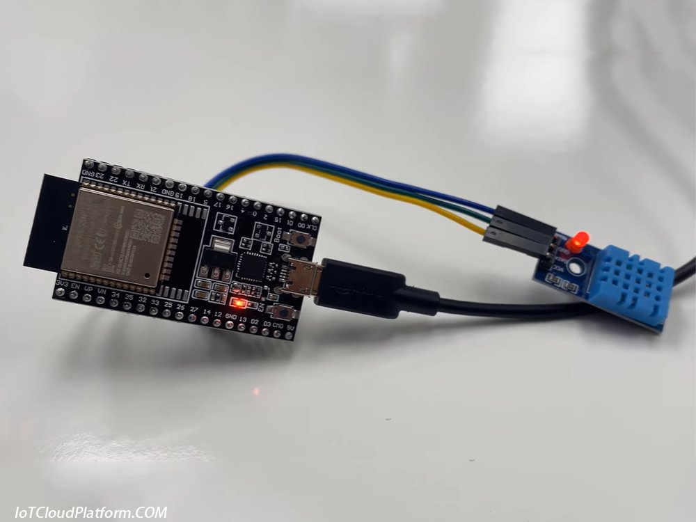 AWS IoT Core using ESP32 development board