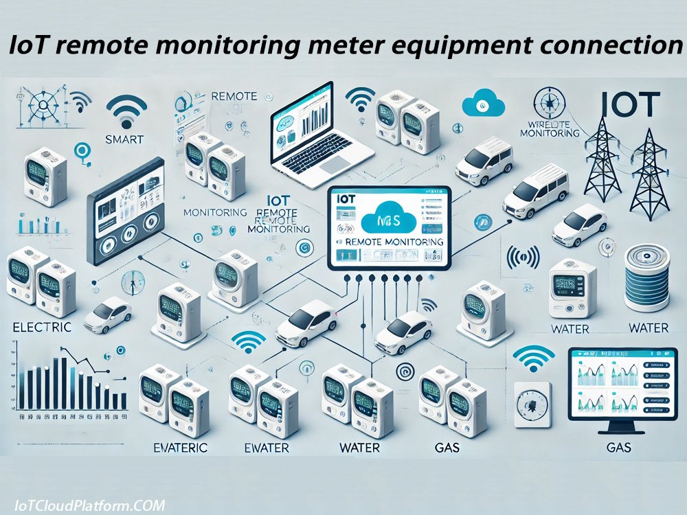 IoT remote monitoring meter equipment connection