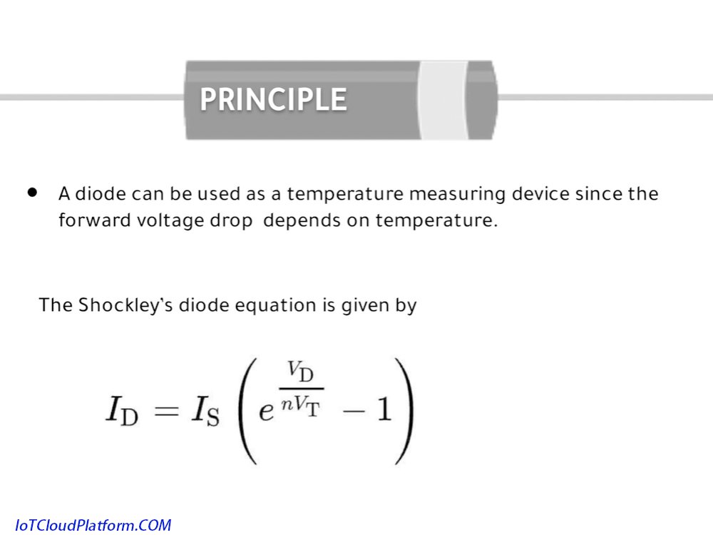 Silicon Diode Temperature Sensor Working Principle