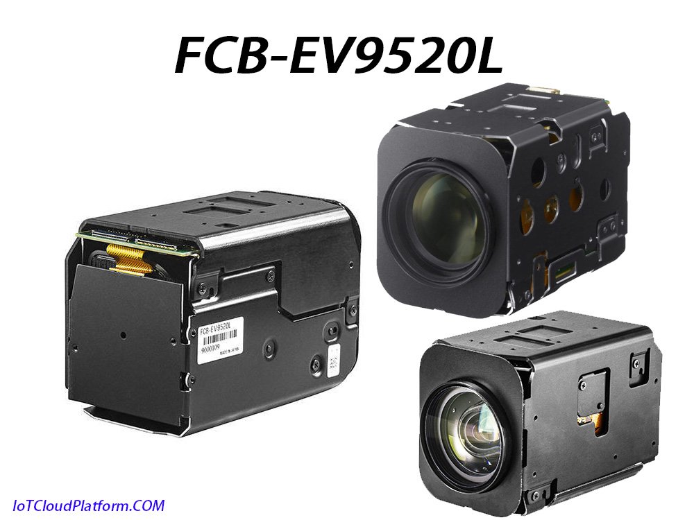 Sony FCB-EV9520L Image Sensor Camera 30x Enhanced Optical Zoom New Color Camera Module Model