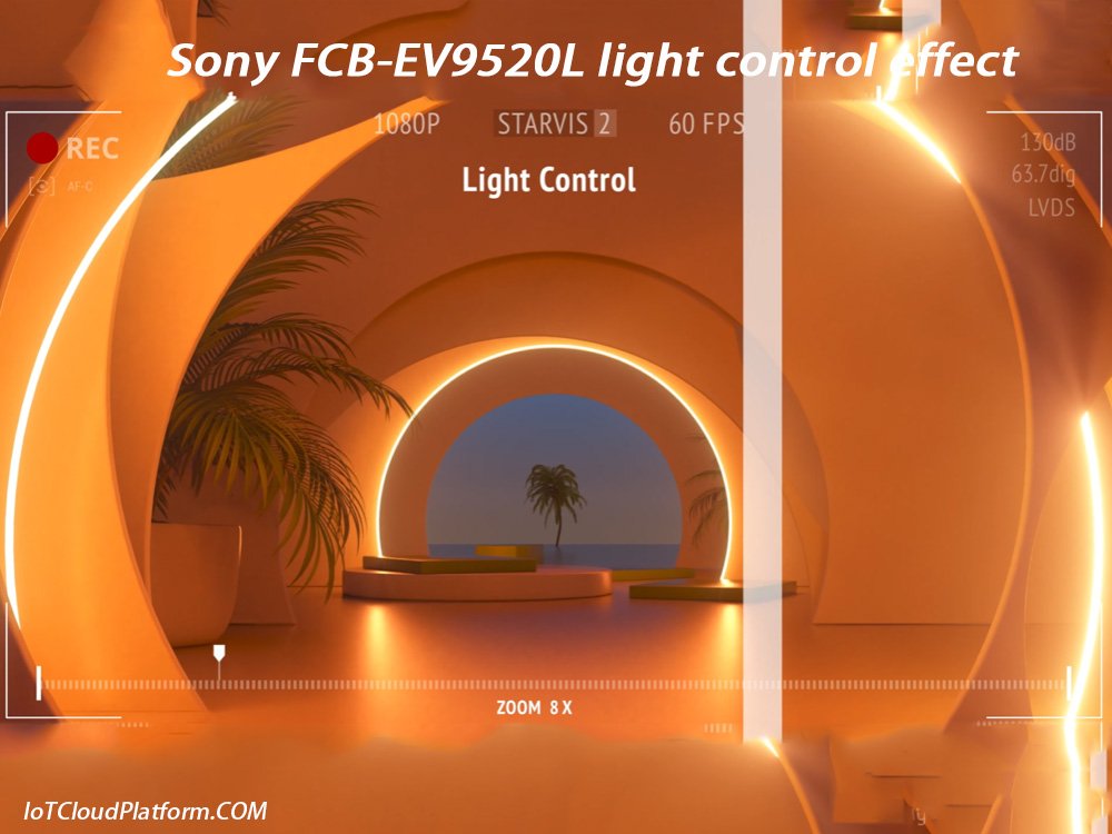 Sony FCB-EV9520L light control effect