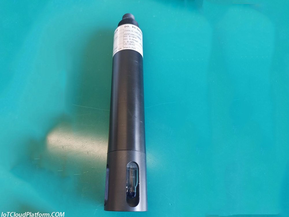 Dissolved oxygen pH temperature sensor for aquaculture