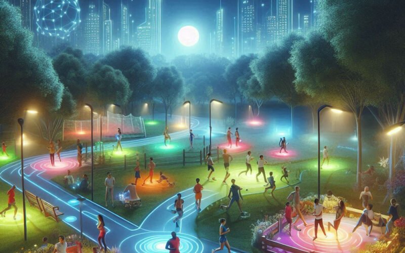 Smart Lighting System for Smart Park