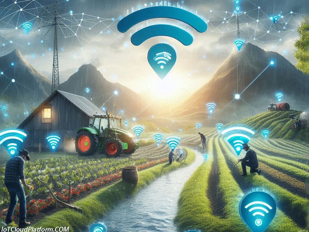 Wi-Fi 8 for smart irrigation systems in agriculture - IoT Cloud Platform