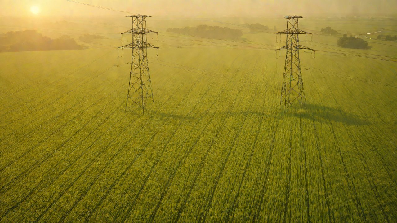 Does electromagnetic interference in farmland affect the sensor signal frequency?