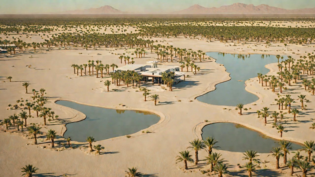 How much can this technology improve water use efficiency in arid regions?