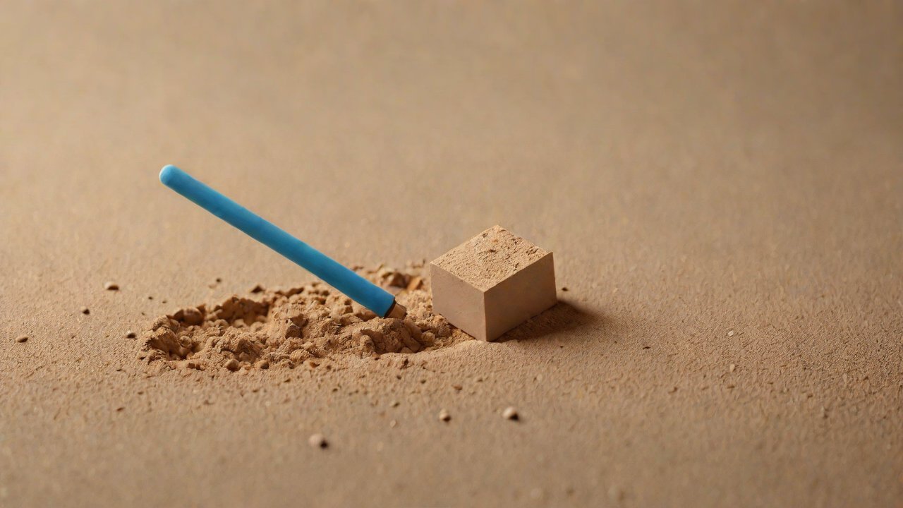 Can the hardness of the sensor probe penetrate hard, arid clay?