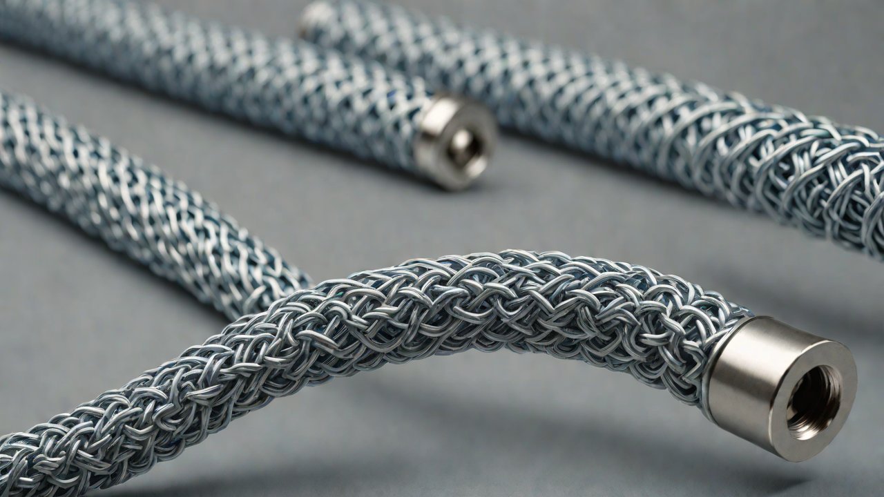 Is a stainless steel braided mesh sheath standard for rodent protection?