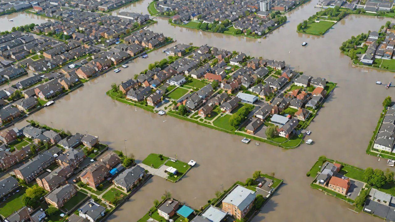 Can the equipment automatically locate and alarm during a once-in-a-century flood?