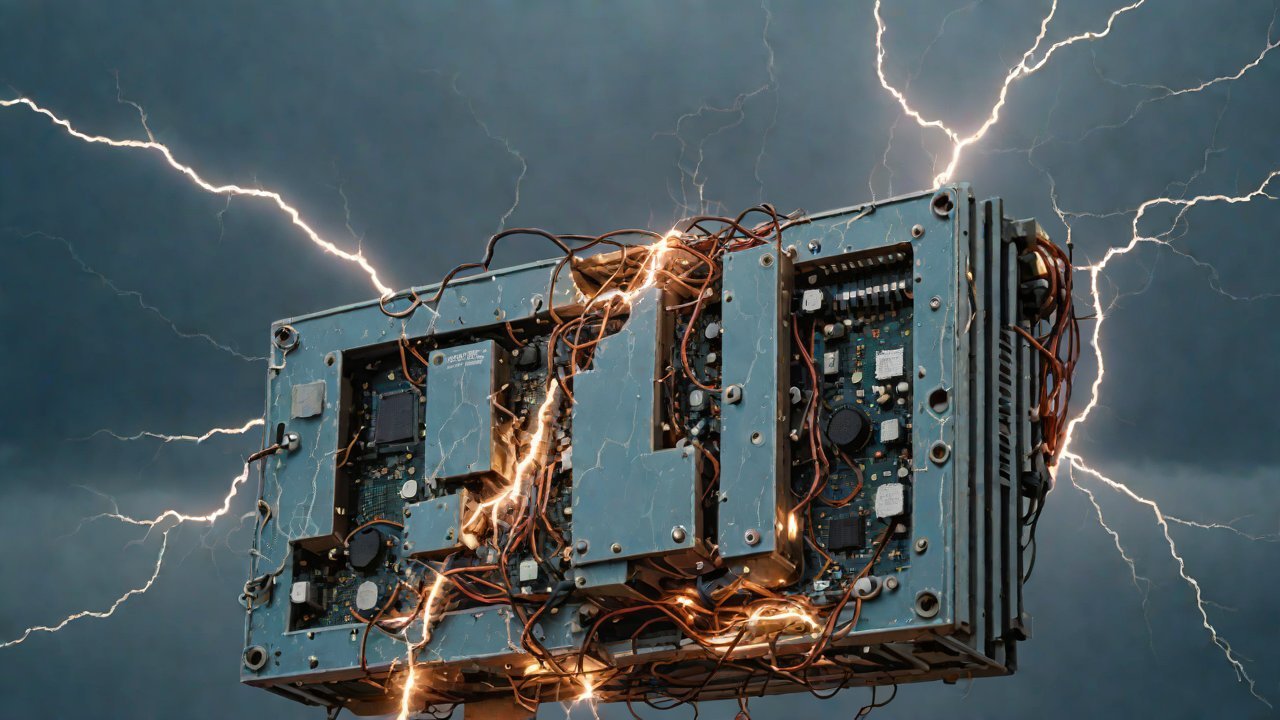 Can this lightning protection module sacrifice its self-protection motherboard in areas with strong lightning strikes?
