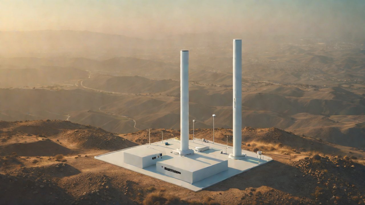 Can this IoT base station power sensors within a five-kilometer radius?