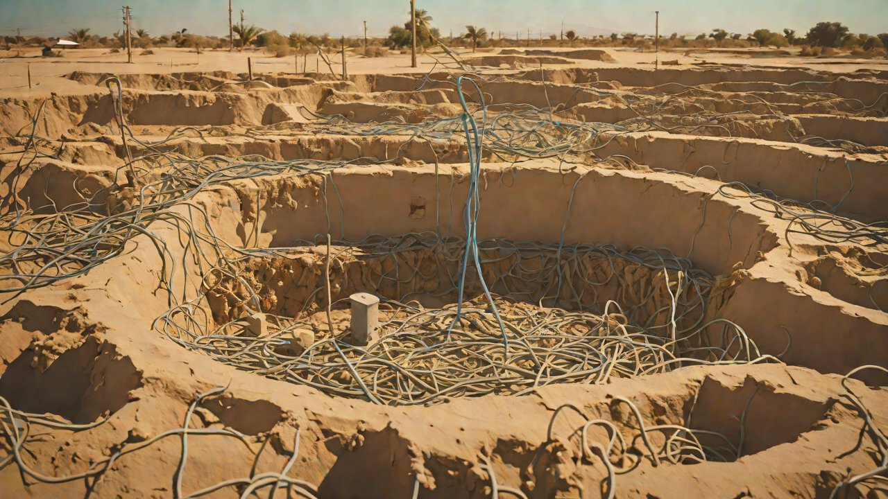 Can the use of special polymer cables effectively prevent termite erosion of buried cables?