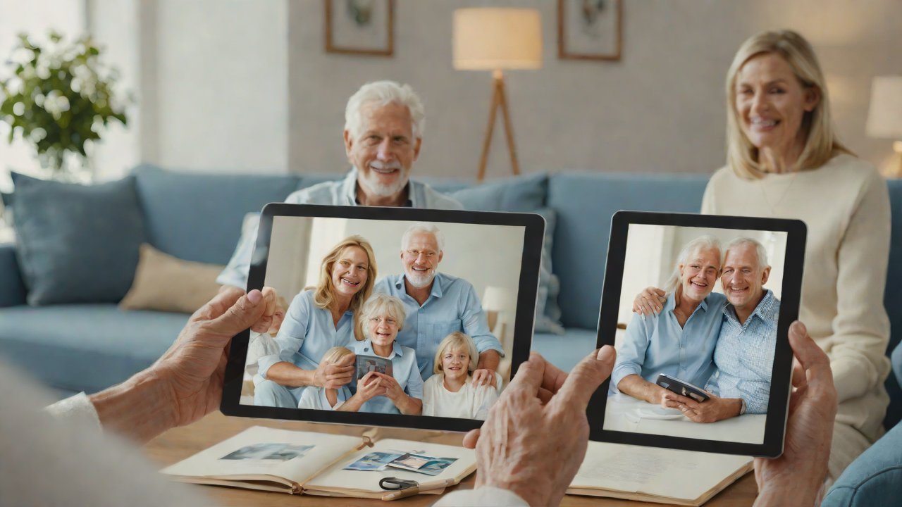 Multi-user permission management: How to securely share monitoring footage with elderly family members?