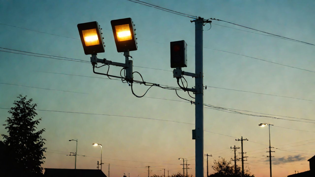 Logic design of automatic power-off and remote reset for street light leakage protection