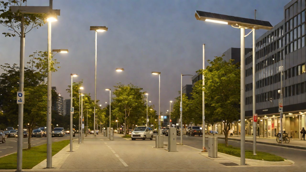 Intelligent Optimization Scheme for Solar Streetlight Battery Charge and Discharge Curves