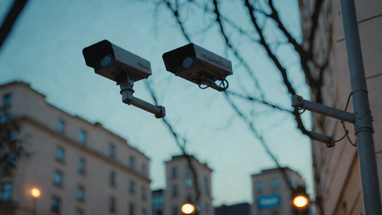 How can video surveillance achieve occlusion alarms and automatic lens coating detection?