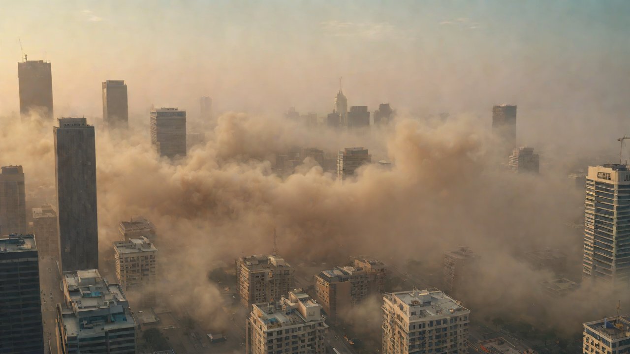Why Do Particulate Matter Sensor Readings Saturate Rapidly During Sandstorms?