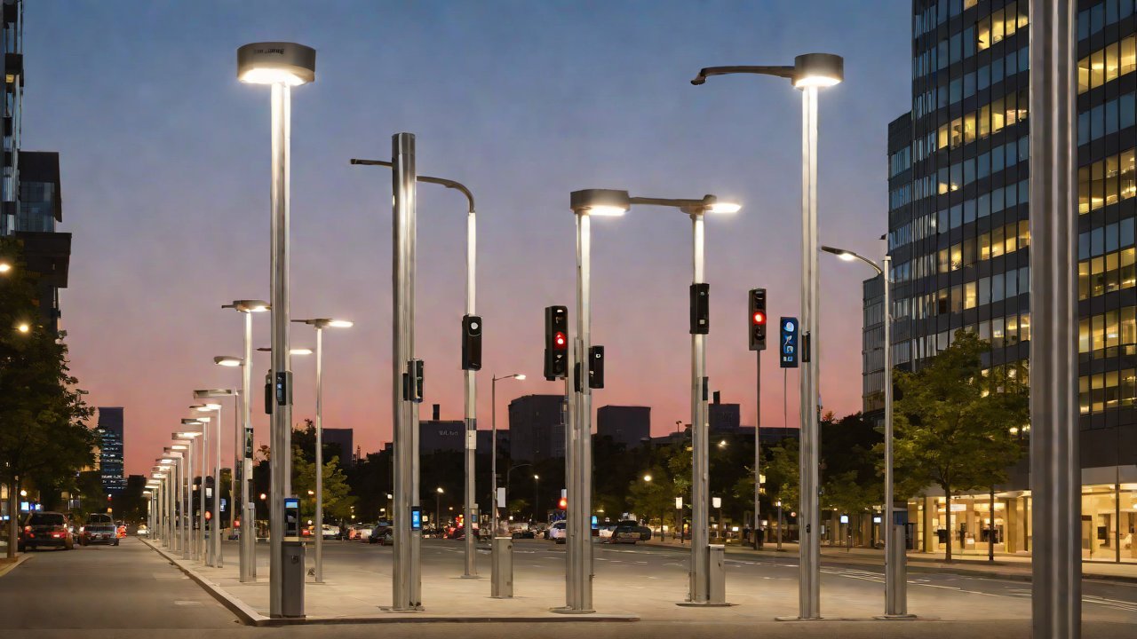 The Role of 5G in Smart Light Poles