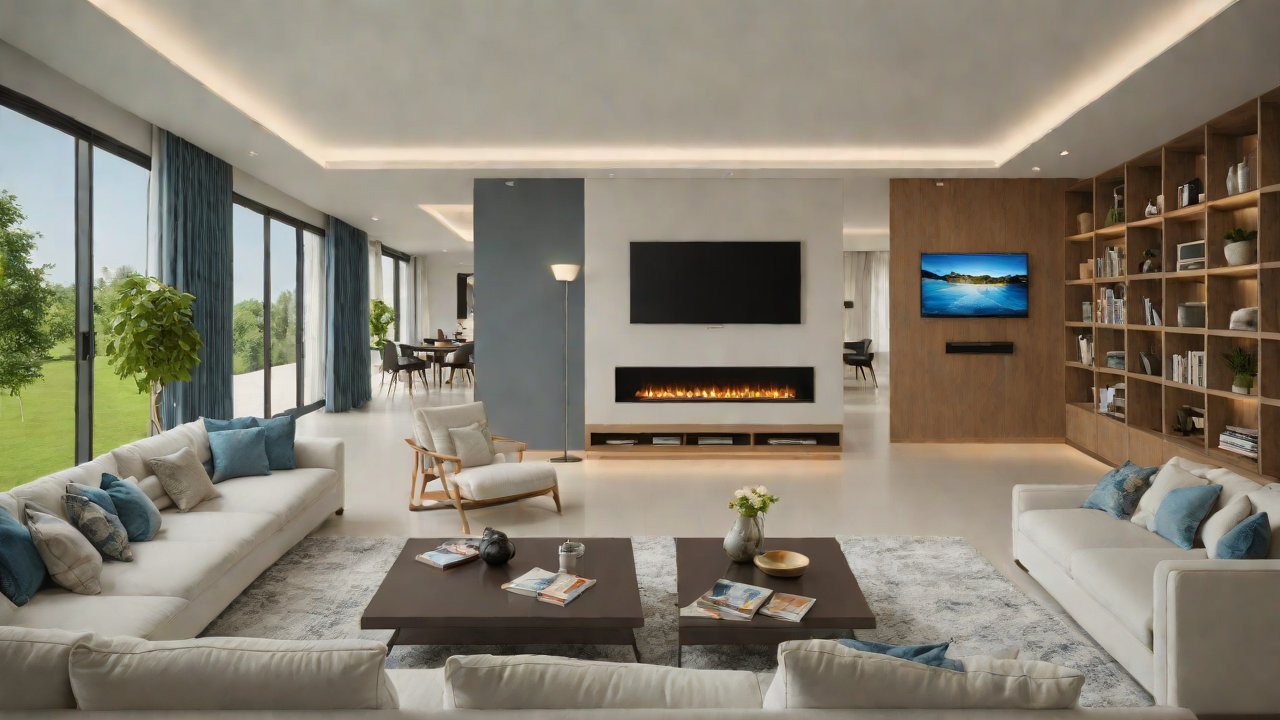 Villa-Level Whole-House Intelligence: Cross-Level Signal Relay and Central Control Management Solution