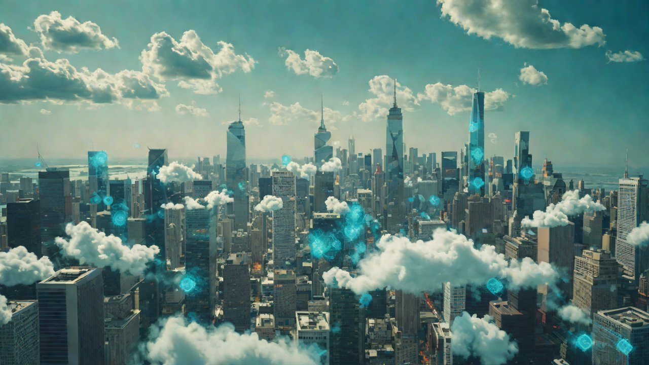 AIGC Architecture for Weather Evolution Simulation