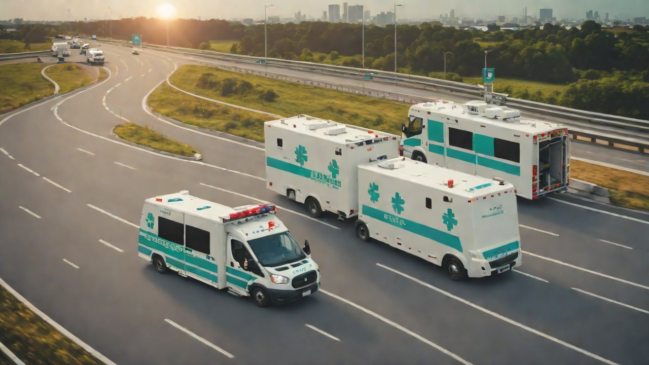 How to solve the signal jitter problem during base station handover in 5G ambulances traveling at high speeds?
