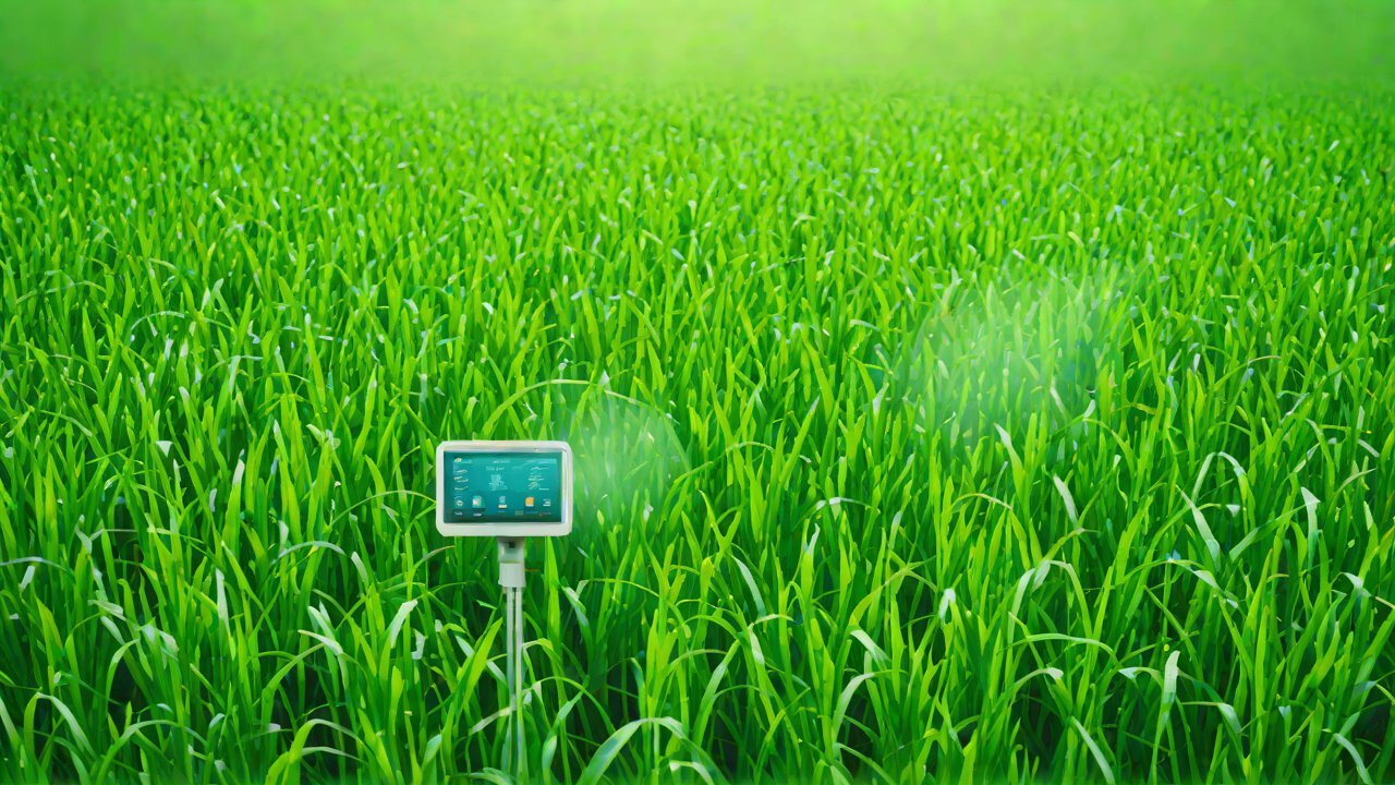 How to use exponential smoothing to predict soil moisture trends for the next hour?