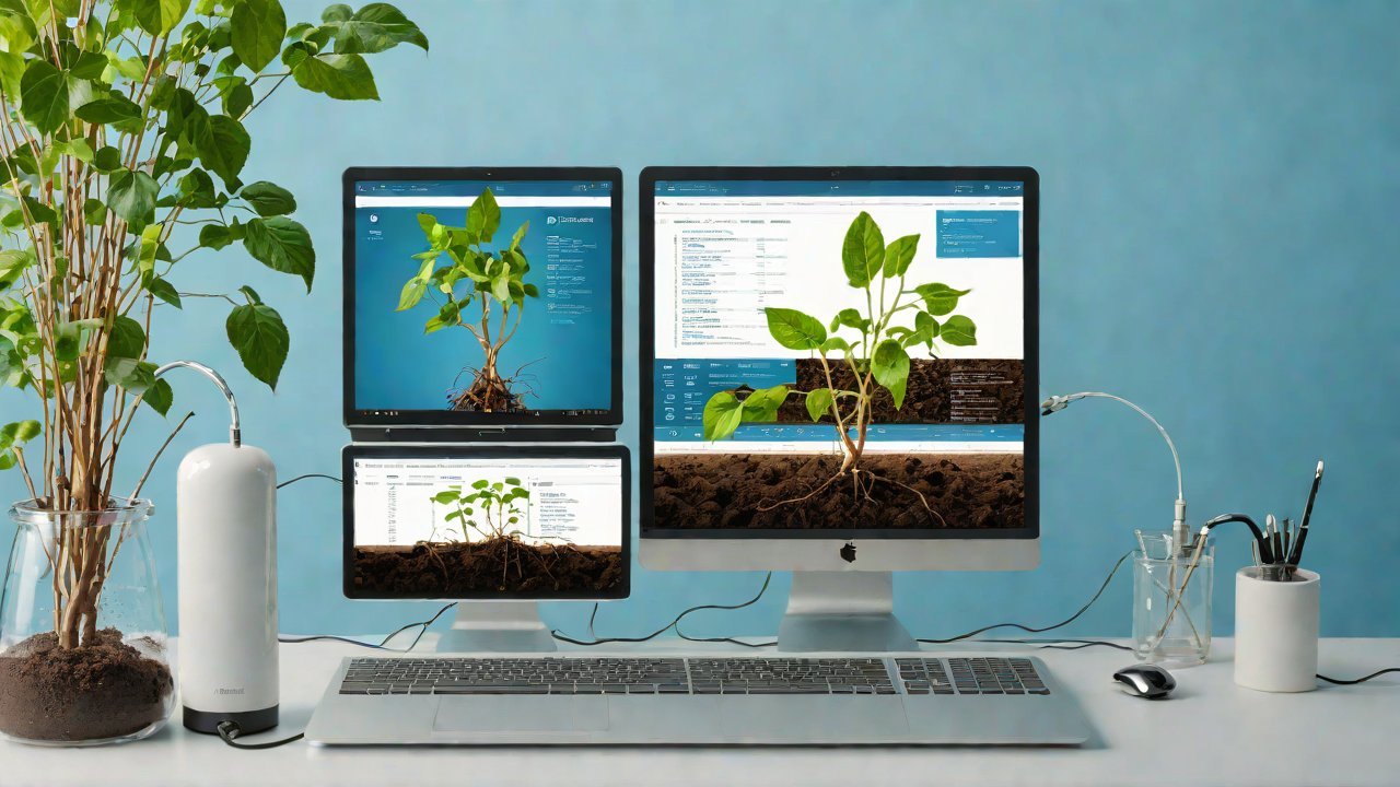How does the root water uptake model dynamically adjust parameters based on soil moisture data?