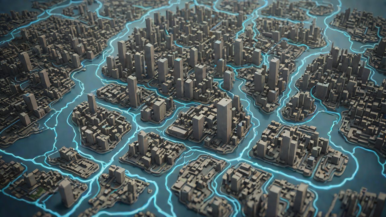 How can digital twin technology render a real-time 3D map of underground moisture?