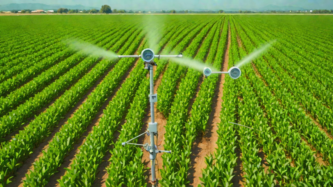 Can this IoT algorithm automatically balance water budgets and crop yields?