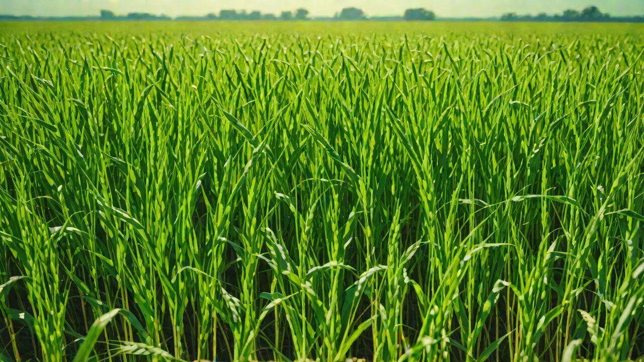 How do sensors guide the first irrigation during the spring greening stage in wheat-growing areas of North China?