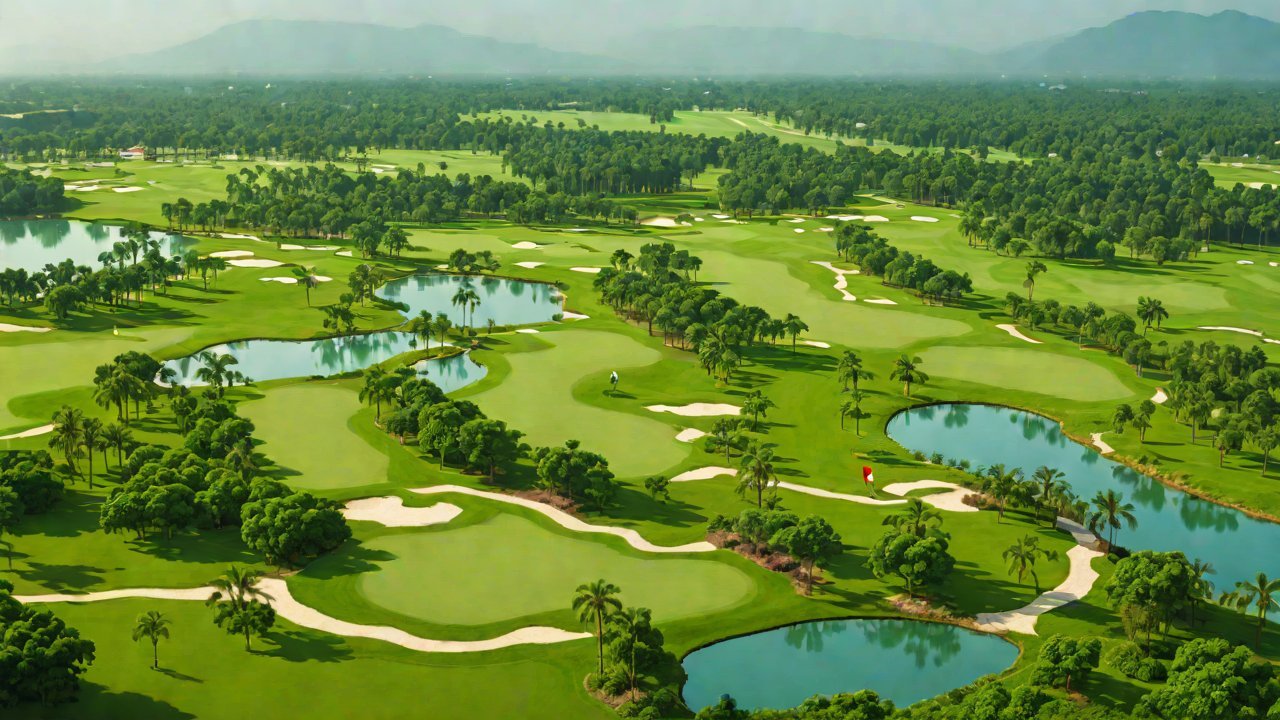 How much water cost can be saved through IoT-enabled precision irrigation of golf course lawns?