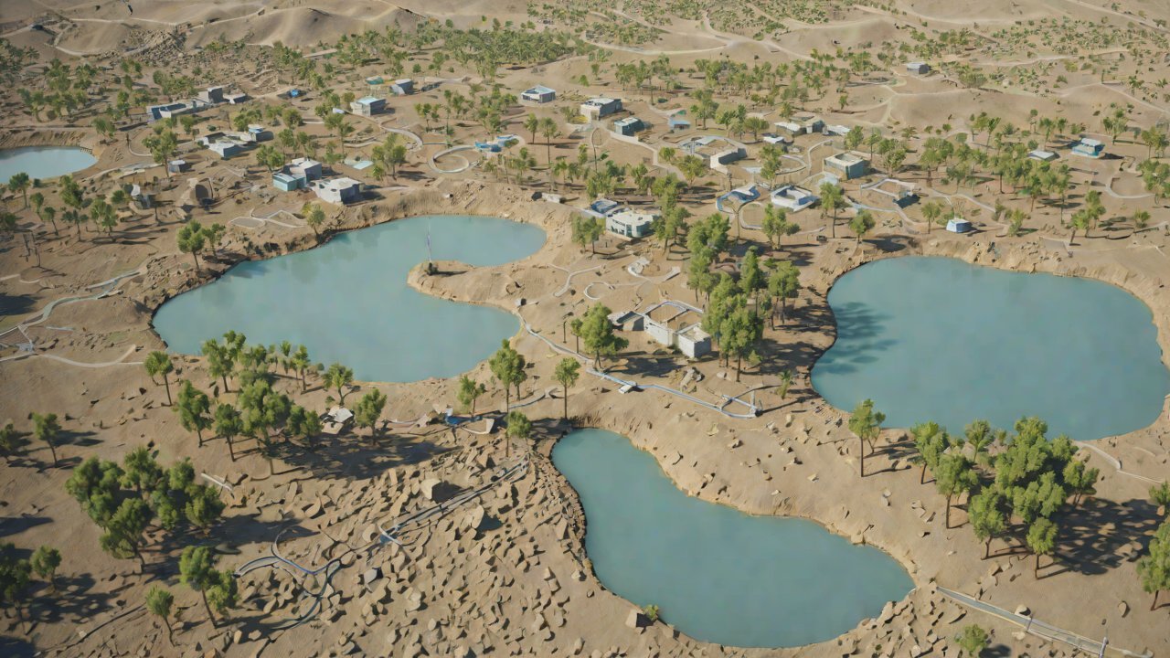 How can sensors monitor the water retention capacity of barren land in mine ecological restoration?