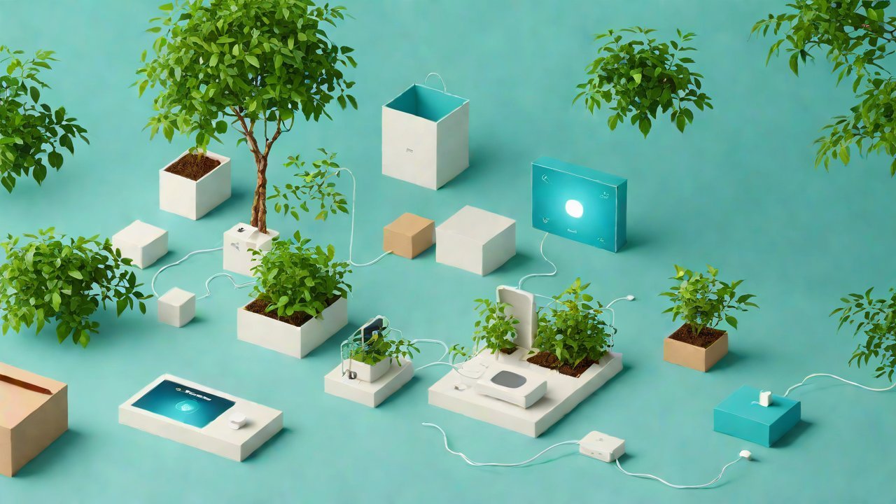 How can the carbon footprint of IoT devices be accurately calculated under a green supply chain?