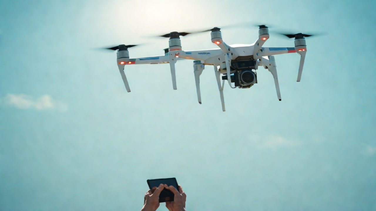 Can this encrypted link prevent malicious tampering of the drone’s operational trajectory?