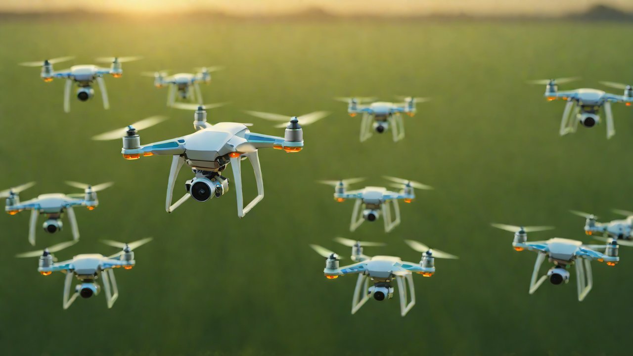 Will future agricultural drone fleets achieve Level 5 (L5) evolution similar to autonomous driving?