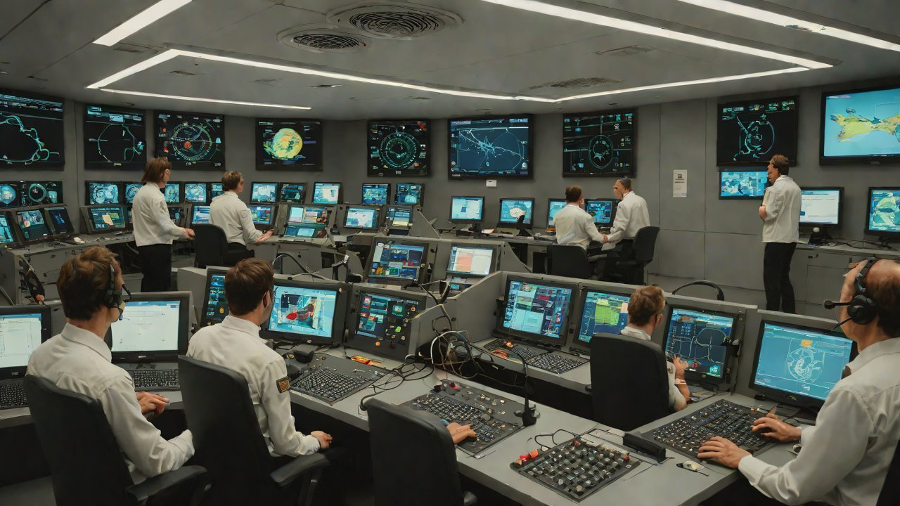 Can real-time rendered operational twin scenes provide remote operators with a first-person perspective?