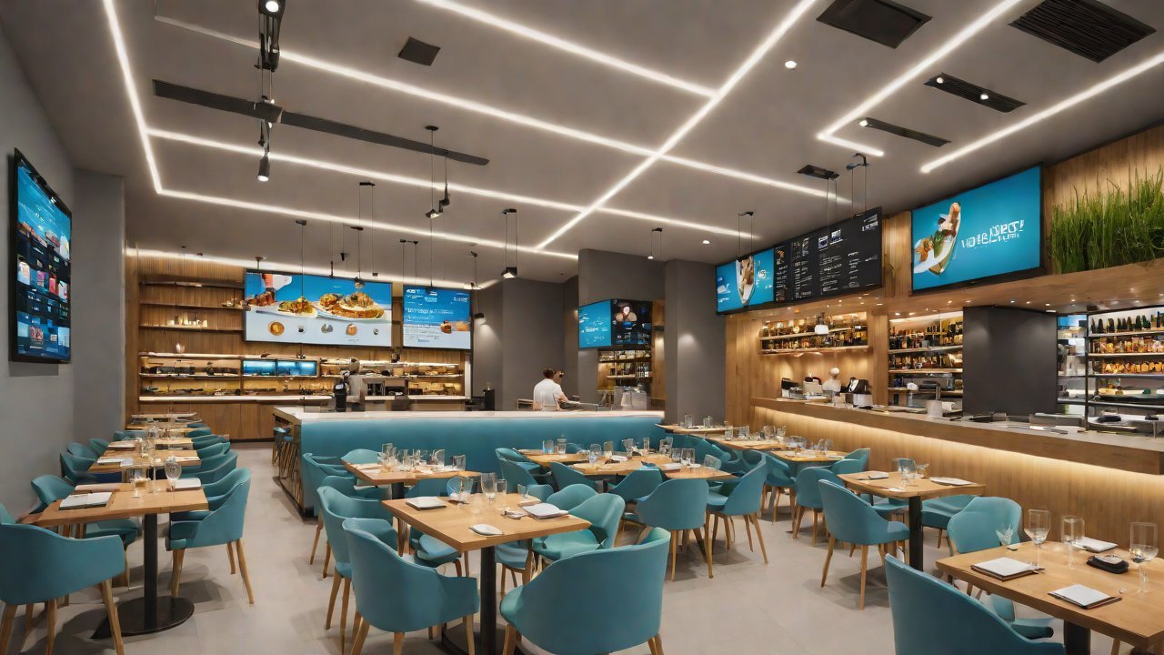 How can we leverage the internet of things to create new smart restaurant chains?