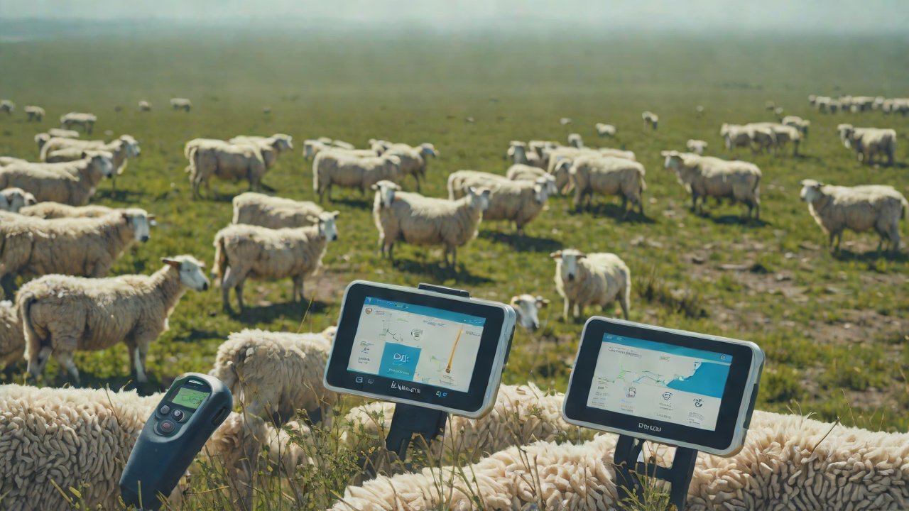 Can automatically detachable warning ear tags alert herders via an IoT backend?