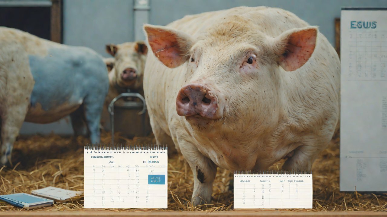 Can these ear tags identify abnormal activity patterns in sows during estrus?