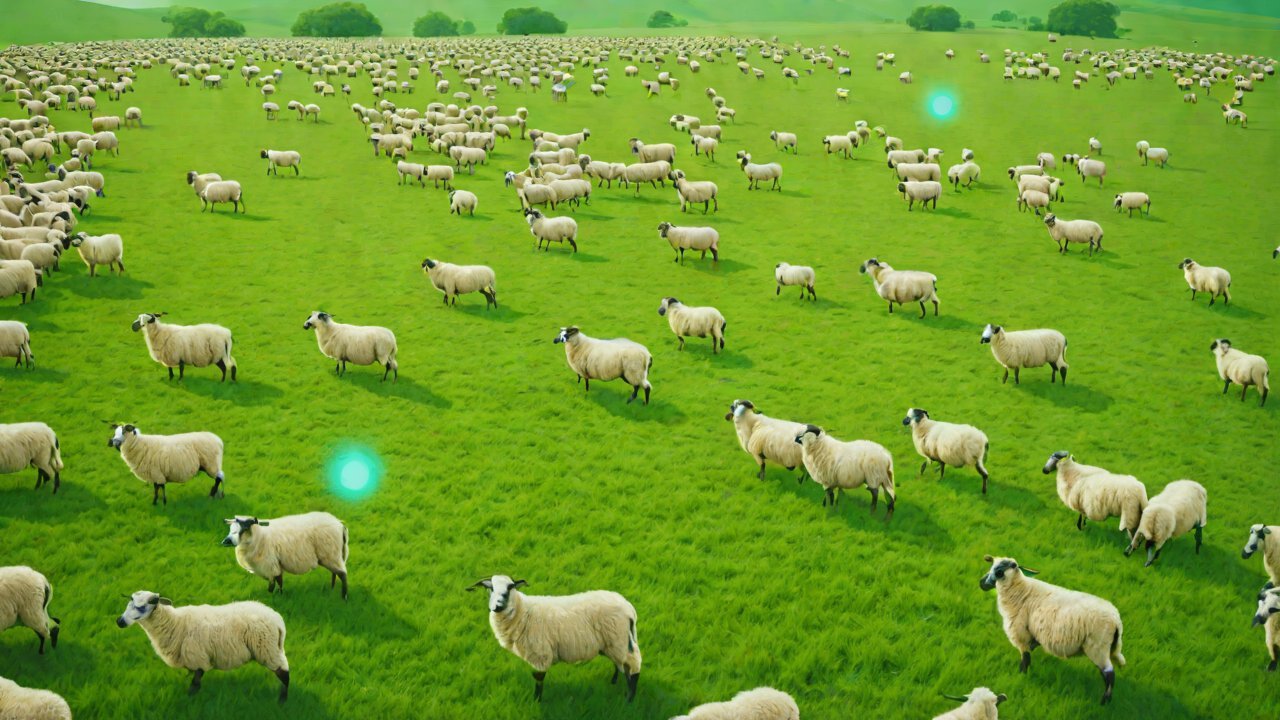 Can the system automatically determine the watering frequency of sheep using IoT data?