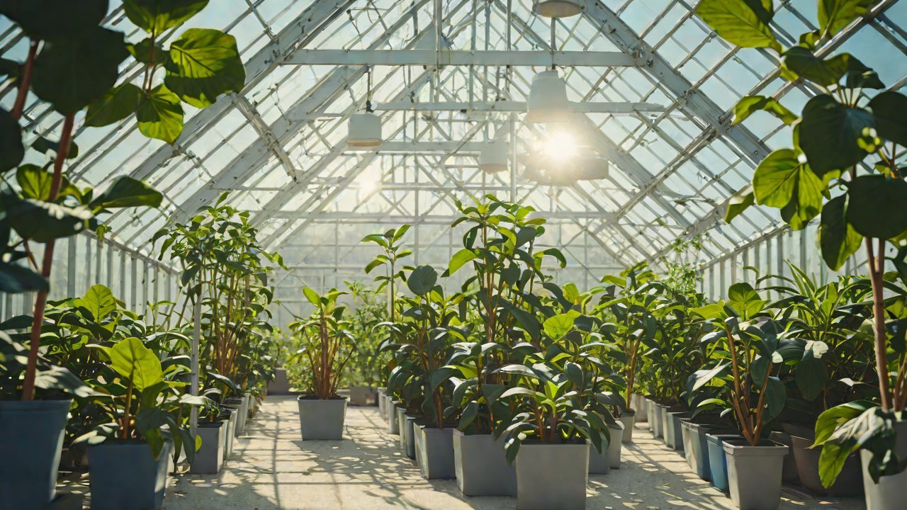 How do soil heat flux panels reflect the energy exchange process of greenhouse soil temperature?