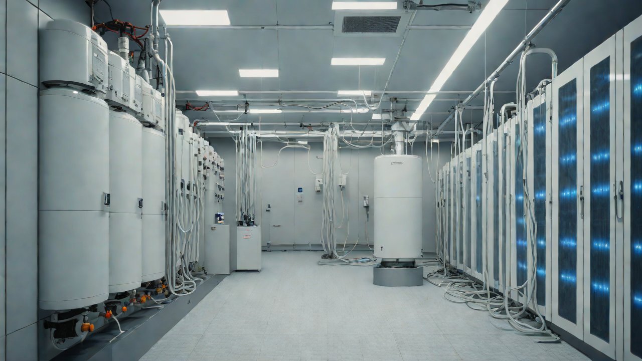 How does the intelligent water curtain circulation pump reduce unnecessary energy consumption through algorithms?