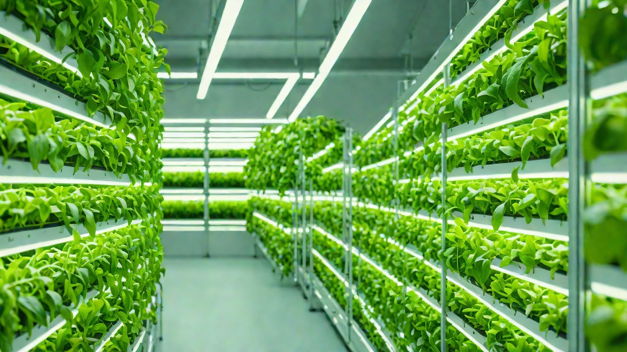 Can machine vision inside a vertical farm automatically detect crop growth stagnation?