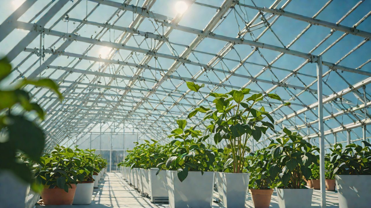 Can the flexible photovoltaic film on the greenhouse roof power the entire IoT system?